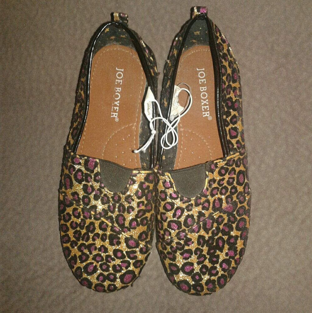 🔥FLASH SALE Sparkle Leopard Print Flats 🔥
